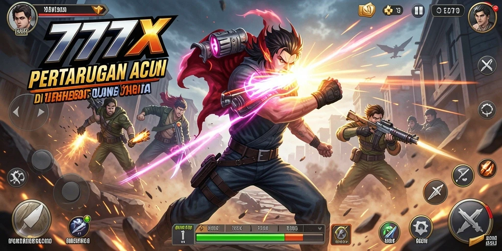 Screenshot gameplay 777ZX menampilkan aksi dan ketegangan yang mendebarkan.