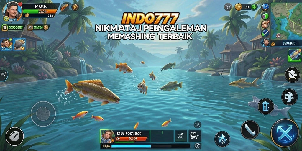 Tangkapan ikan yang fantastis dalam gameplay Fishing INDO777.
