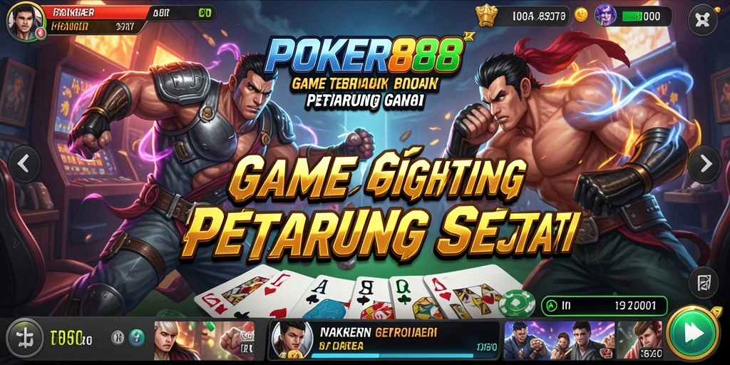 Screenshot POKER88 menampilkan aksi pertarungan yang mendebarkan.