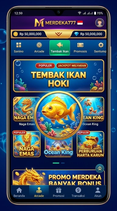 Kategori aplikasi yang tersedia di merdeka777.